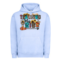 Pigment Grape Ice teaching my tribe Urban Hoodie - Zillion Design Studio