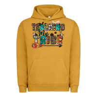 Pigment Peanut Butter teaching my tribe Urban Hoodie - Zillion Design Studio
