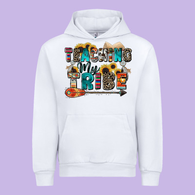 Teaching My Tribe Urban Hoodie Designed By Zillion Design Studio