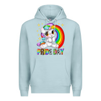 Blue Mist pride day Premium Hoodie - texasbilliewilder