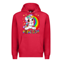 Cardinal pride day Premium Hoodie - texasbilliewilder