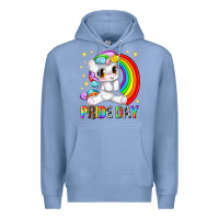 Colony Blue pride day Premium Hoodie - texasbilliewilder