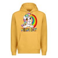Mustard pride day Premium Hoodie - texasbilliewilder