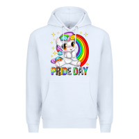 White pride day Premium Hoodie - texasbilliewilder