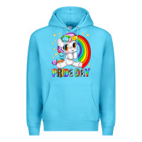 Ocean Blue pride day Premium Hoodie - texasbilliewilder
