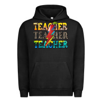 Pigment Black teacher teacher Urban Hoodie - Zillion Design Studio