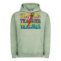 Pigment Oil Green teacher teacher Urban Hoodie - Zillion Design Studio