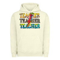 Pigment Pistachio teacher teacher Urban Hoodie - Zillion Design Studio