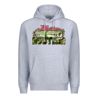 Heather Grey mother hustler Premium Hoodie - Zillion Design Studio
