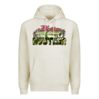 Oatmeal Heather mother hustler Premium Hoodie - Zillion Design Studio