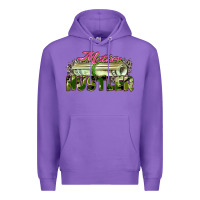 Purple mother hustler Premium Hoodie - Zillion Design Studio