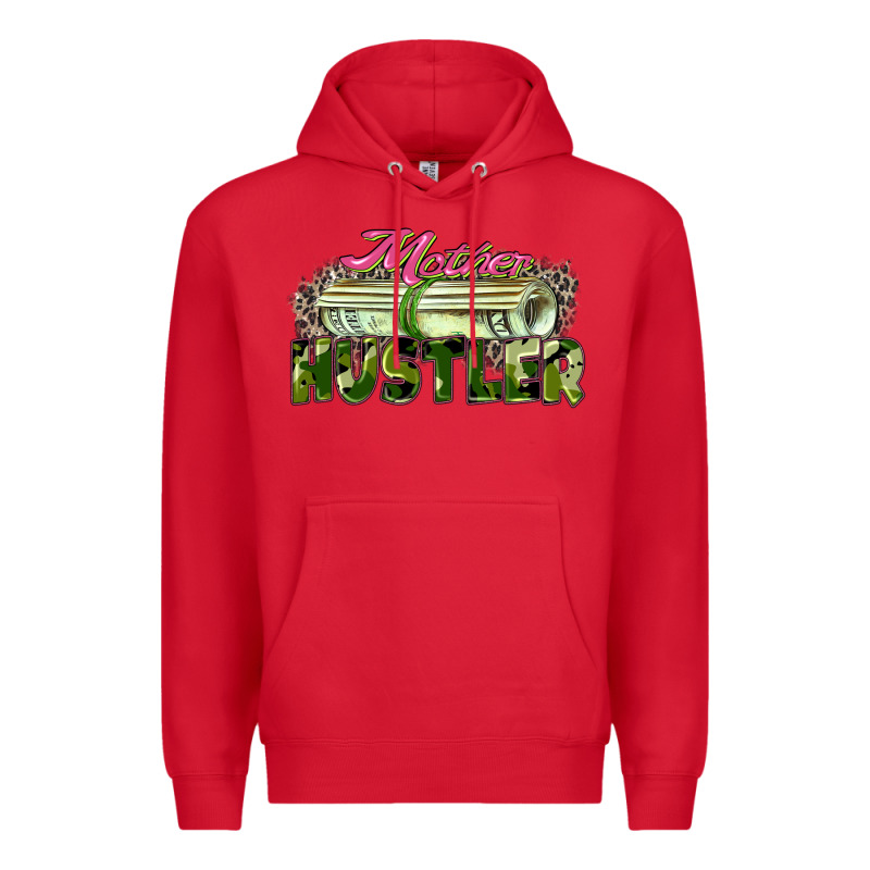 Mother Hustler Premium Hoodie by Zillion Design Studio | Teevron