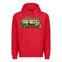 Red mother hustler Premium Hoodie - Zillion Design Studio