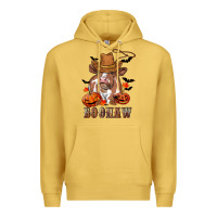 Antique Gold Boohaw Heifer Premium Hoodie - RanaPortraitStore