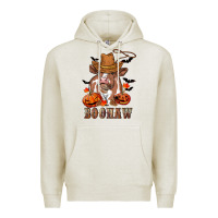 Oatmeal Heather Boohaw Heifer Premium Hoodie - RanaPortraitStore
