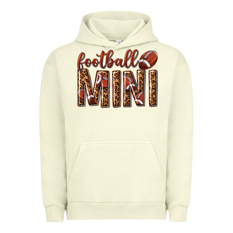 Football Mini With Leopard Urban Hoodie by texasbilliewilder | Teevron