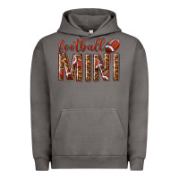Pigment Tornado football mini with leopard Urban Hoodie - texasbilliewilder