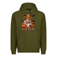 Army Green Boohaw Heifer Premium Hoodie - RanaPortraitStore