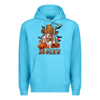 Ocean Blue Boohaw Heifer Premium Hoodie - RanaPortraitStore