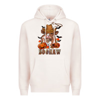 Pale Pink Boohaw Heifer Premium Hoodie - RanaPortraitStore