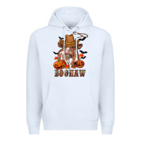 White Boohaw Heifer Premium Hoodie - RanaPortraitStore