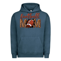 Pigment Midnight Navy football mom Urban Hoodie - texasbilliewilder