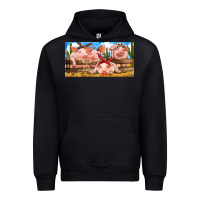 Black Pig Farm Urban Hoodie - RanaPortraitStore