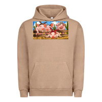 Pigment Burro Pig Farm Urban Hoodie - RanaPortraitStore