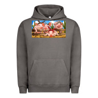 Pigment Tornado Pig Farm Urban Hoodie - RanaPortraitStore