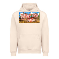 Sandshell Pig Farm Urban Hoodie - RanaPortraitStore