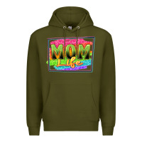 Army Green mom life Premium Hoodie - Zillion Design Studio