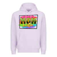 Lilac mom life Premium Hoodie - Zillion Design Studio