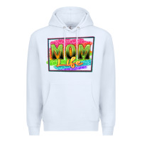 White mom life Premium Hoodie - Zillion Design Studio