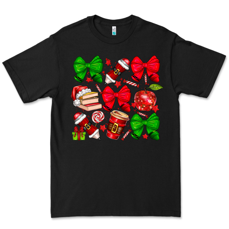 Christmas Teacher Premium Tee by CowhideDigitalArt | Teevron