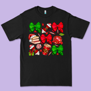 Christmas Teacher Premium Tee Designed By Cowhidedigitalart