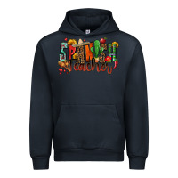 Navy spanish teacher Urban Hoodie - Zillion Design Studio