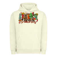 Pigment Pistachio spanish teacher Urban Hoodie - Zillion Design Studio