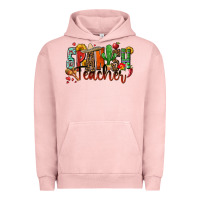 Pigment Salmon spanish teacher Urban Hoodie - Zillion Design Studio
