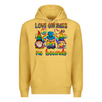 Antique Gold pride gnomies Premium Hoodie - texasbilliewilder
