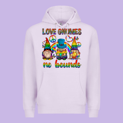 Pride Gnomies Premium Hoodie Designed By Texasbilliewilder