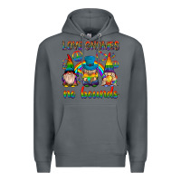Rock pride gnomies Premium Hoodie - texasbilliewilder