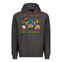 Smoke pride gnomies Premium Hoodie - texasbilliewilder