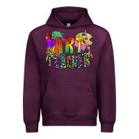 Mauve Wine art teacher Urban Hoodie - Zillion Design Studio