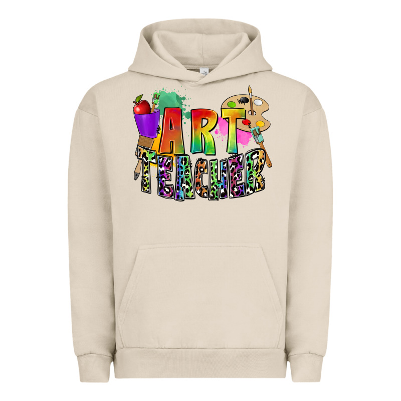 Art Teacher Urban Hoodie by Zillion Design Studio | Teevron