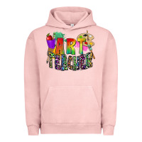 Pigment Salmon art teacher Urban Hoodie - Zillion Design Studio