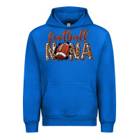 Cobalt football nana with leopard Urban Hoodie - texasbilliewilder
