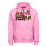 Fuchsia Pink football nana with leopard Urban Hoodie - texasbilliewilder