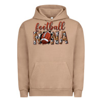Pigment Burro football nana with leopard Urban Hoodie - texasbilliewilder