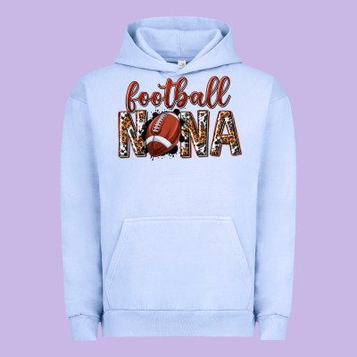 Urban Hoodie football nana with leopard