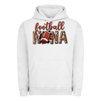 Pigment Lunar Rock football nana with leopard Urban Hoodie - texasbilliewilder